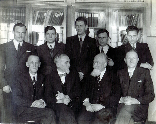 Pracownicy MLR na Helu - 1938 rok