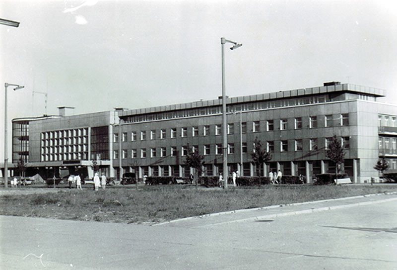 Budynek Akwarium, lata 70-te