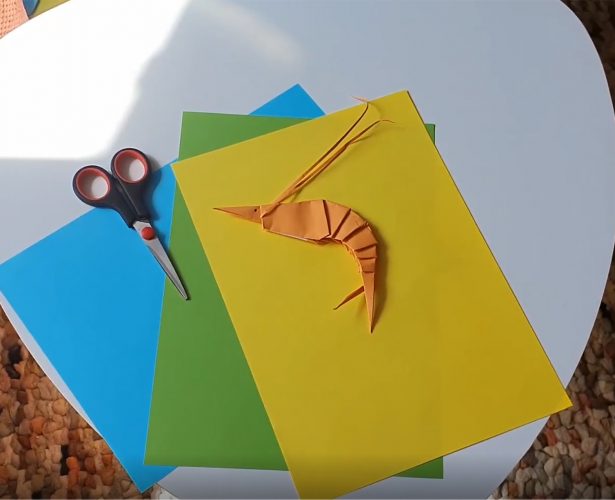 Origami – garnela